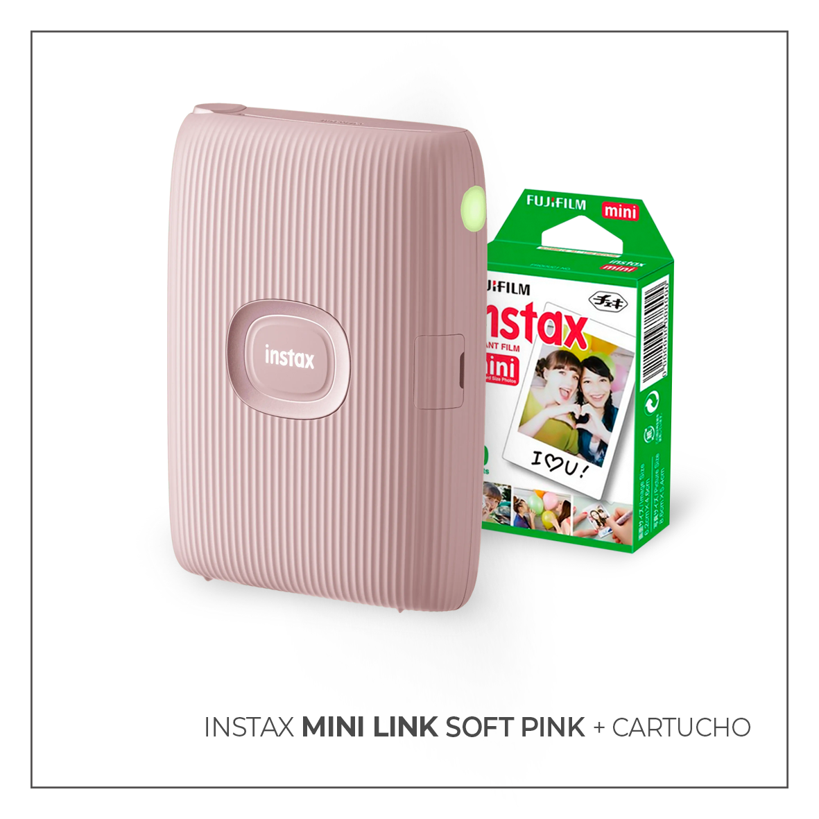 Impresora Instantánea Instax Mini Link 2 - Rosa